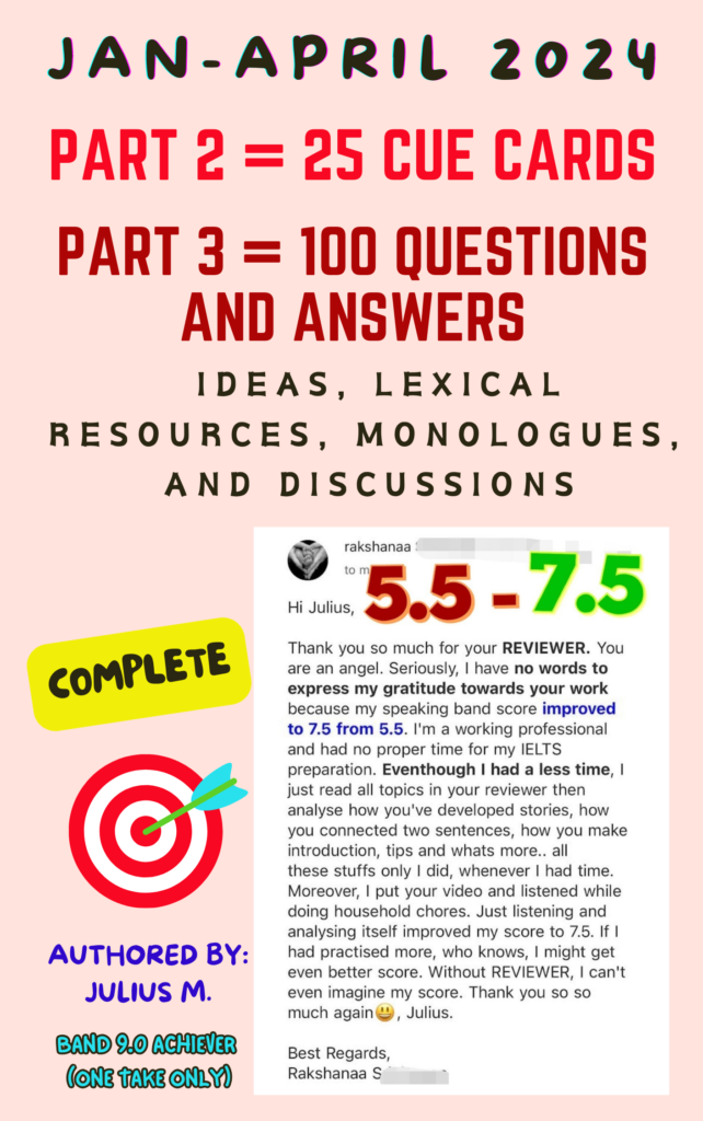 ielts speaking recent questions and answers